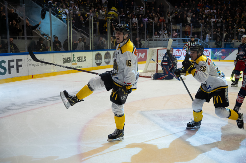 Oilersspiller i kamp