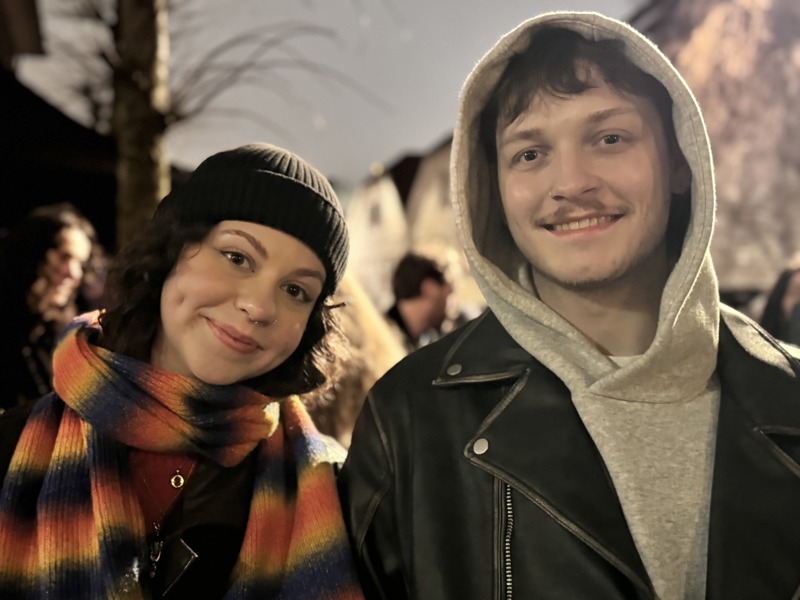 – Vi har vært innom alt på programmet. Nå skal vi se Deponi, sier Veronica og Oliver. 