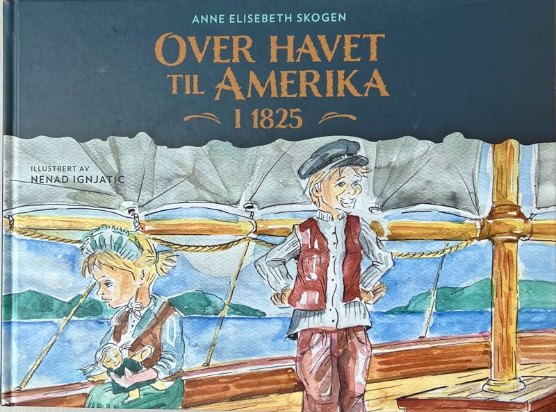 Bilde av boken Over havet til Amerika.