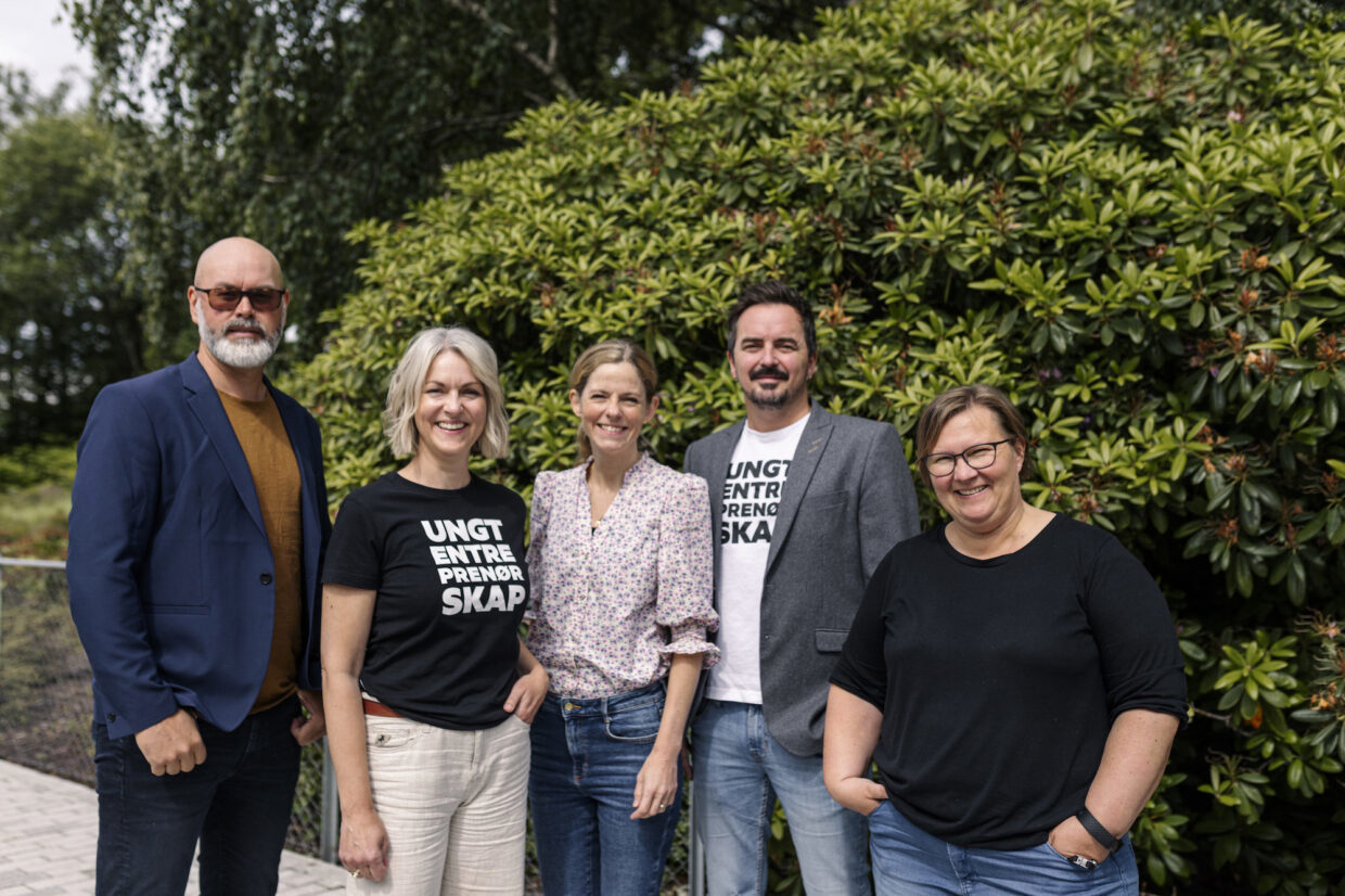 Ungt entreprenørskap har samarbeid med IVAR i jubileumsåret 2025.