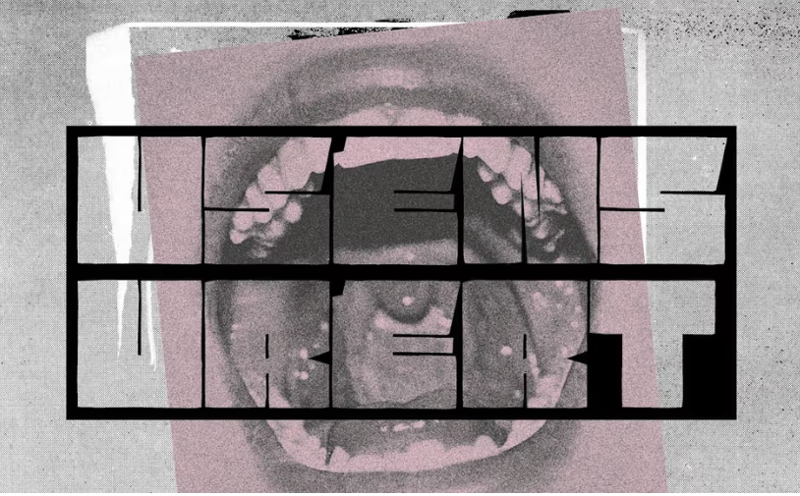 Plakat til utstillingen Usensurert på Sølvberget.