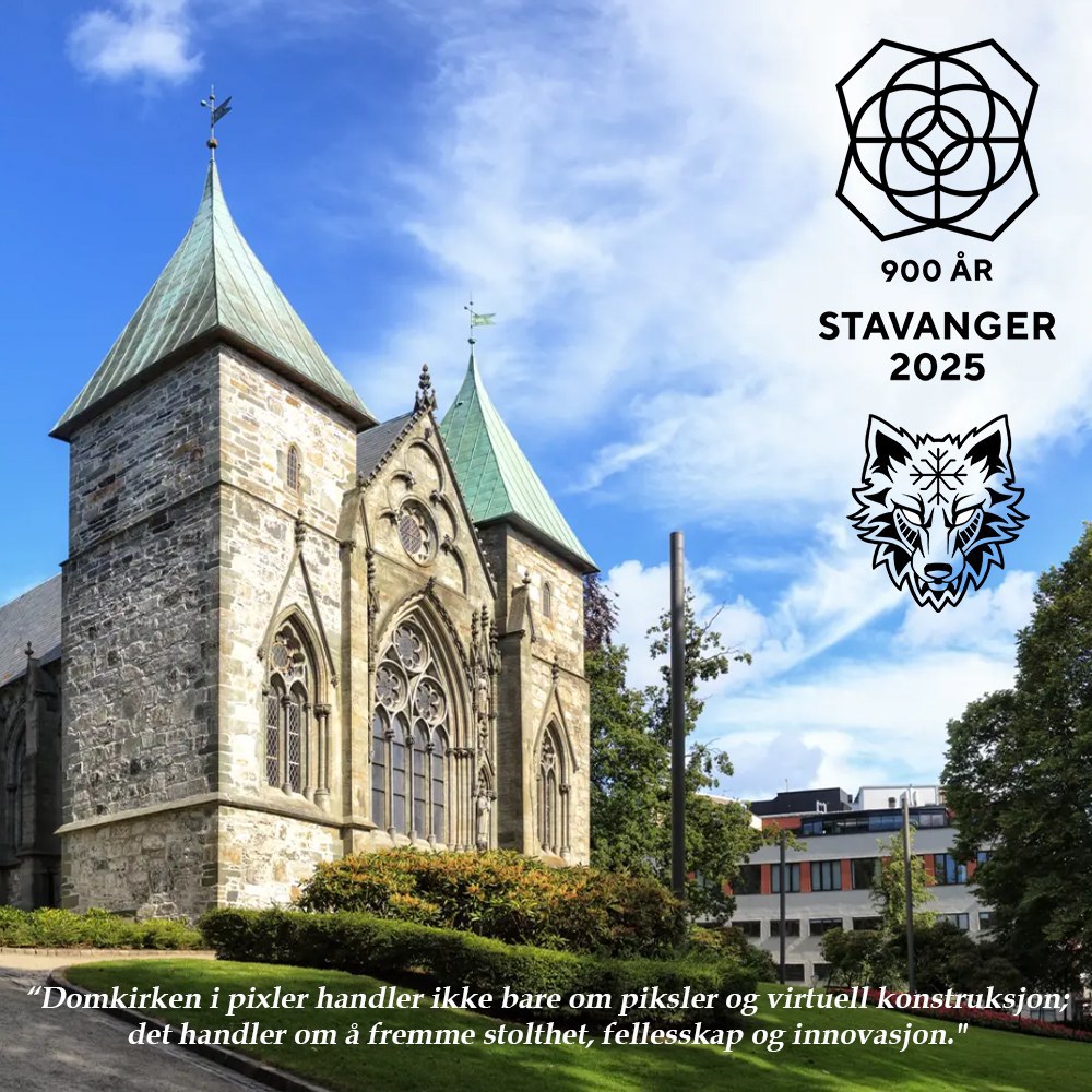 Domkirken i pixler Fimbul e-sport