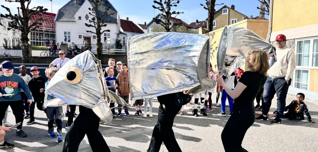 Åsild, tre meter lang sild i Stim-prosjektet