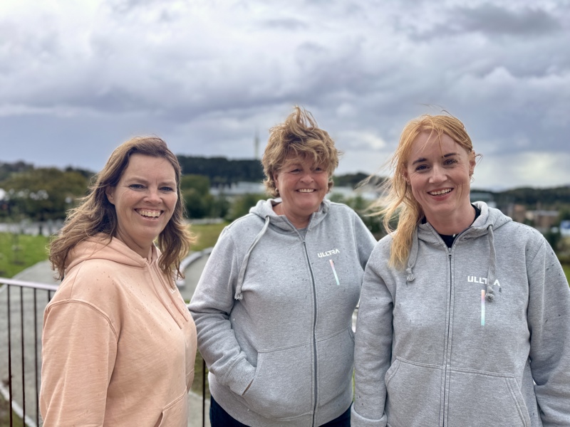 Hilde Garlid, Validé, Helene Gram og Marte Cecilie Wilhelmsen Solheim er ULLTRA-spente.