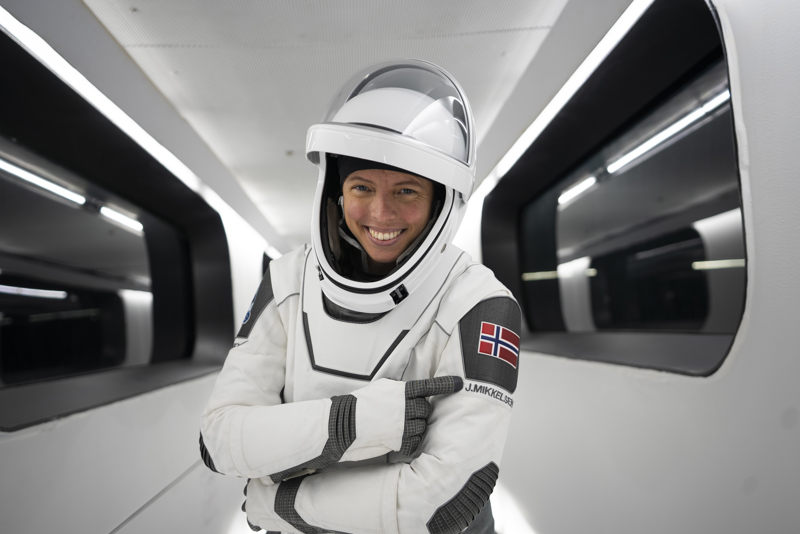 Jannicke Mikkelsen, Norges første kvinne i verdensrommet, kommer til Ullandhaug.