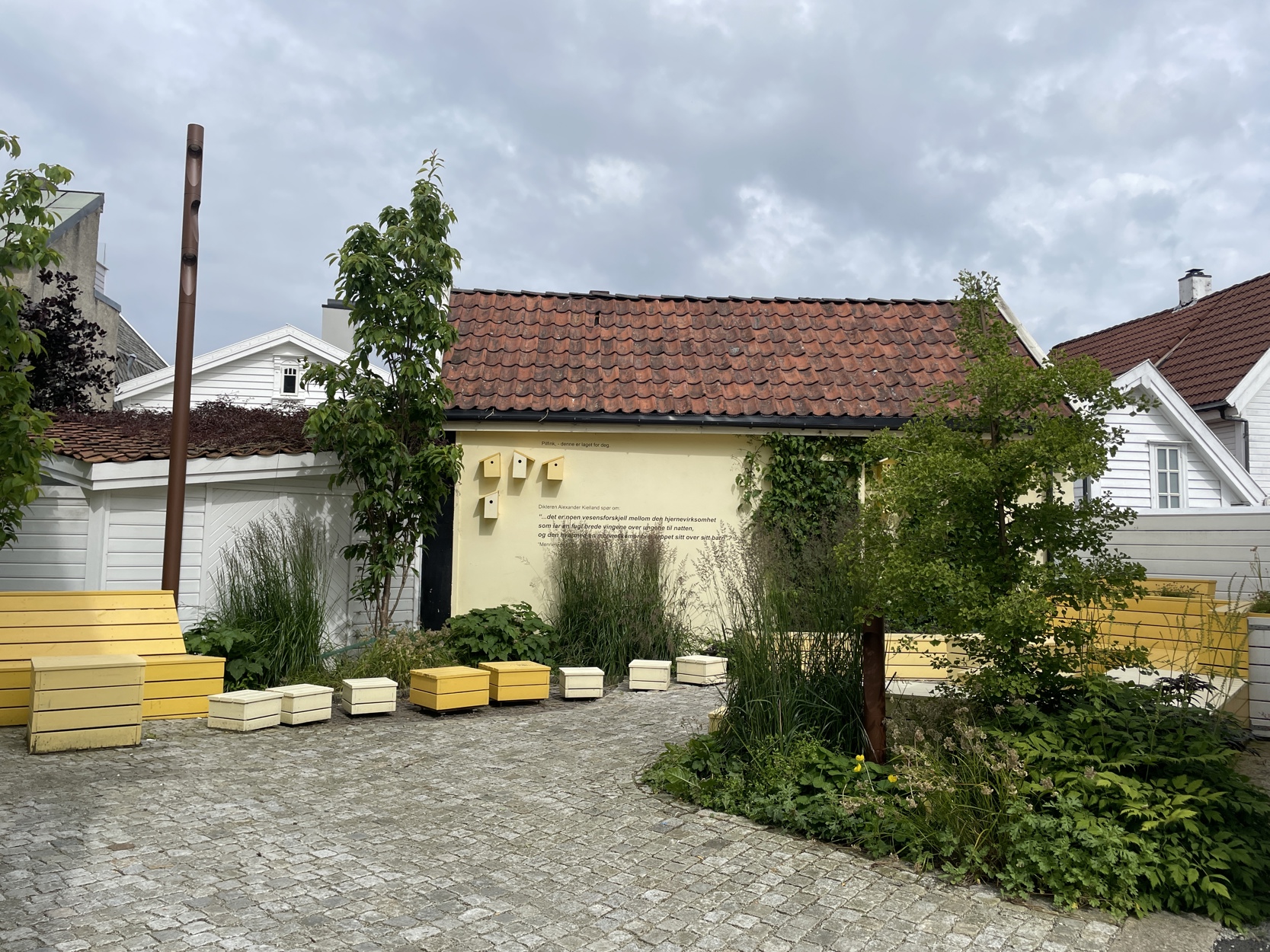 Oversiktsbilde over lommeparken