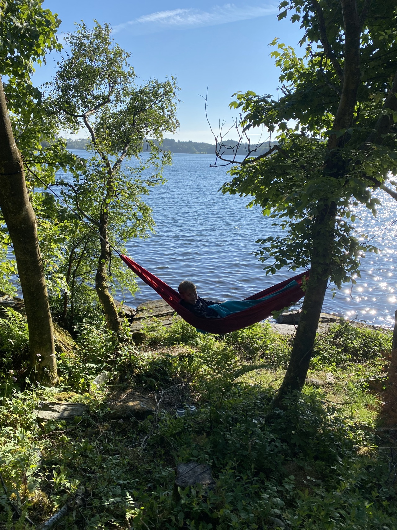 Hengekøye ved store stokkavatn