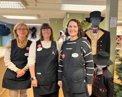 Ingeborg Todnem, Lene Vedø og Vibeke Abrahamsen