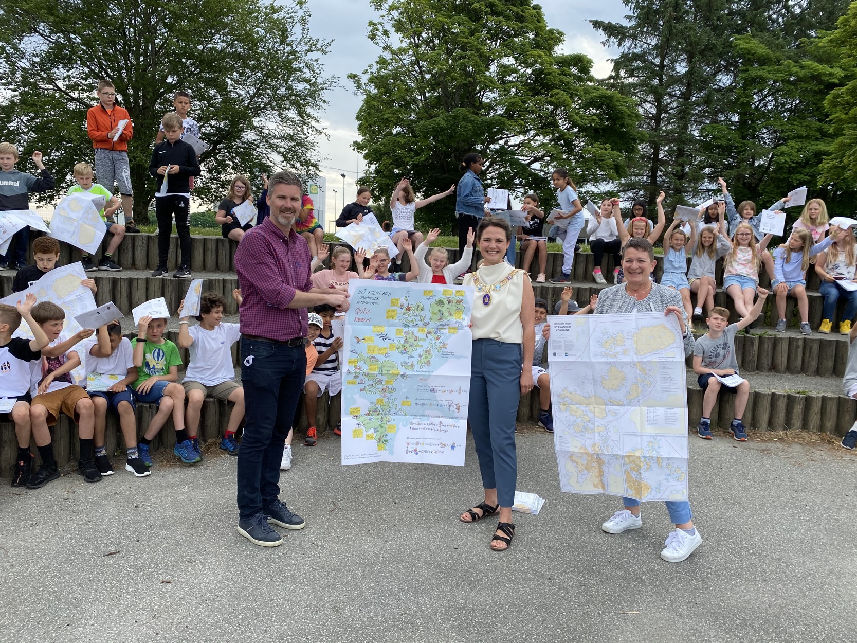 Ordfører på Kvaleberg skole