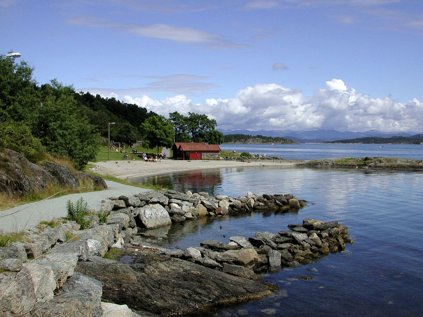 Godalen badeplass. Foto: Torgeir Esig Sørensen