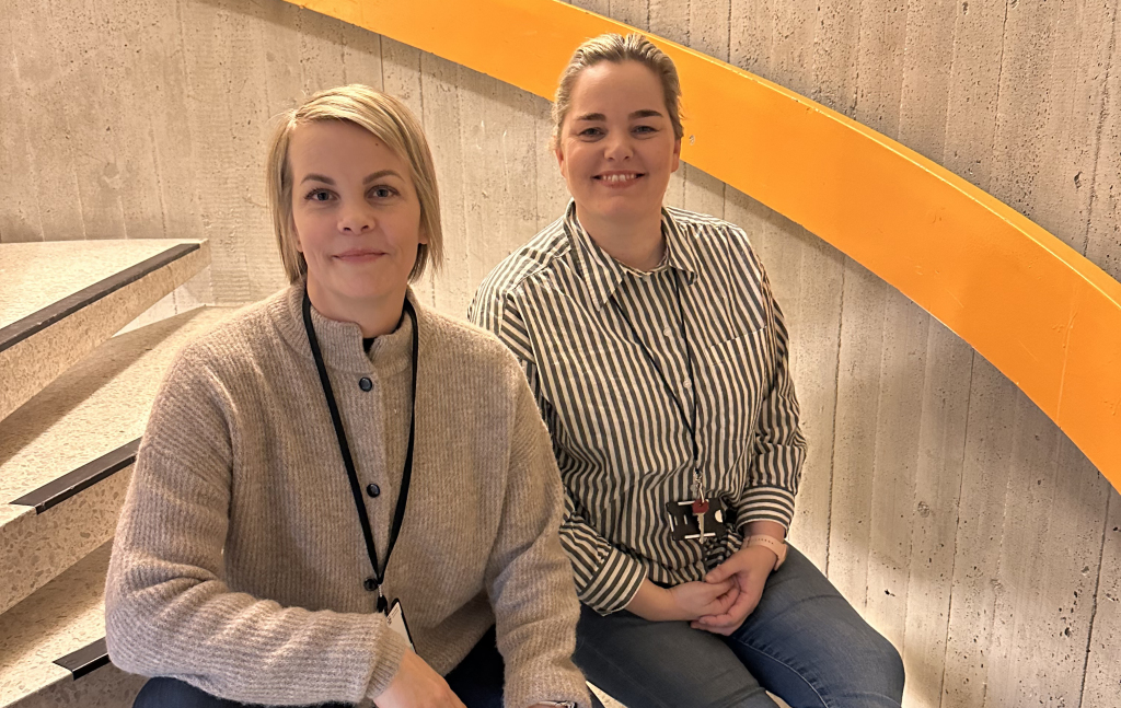 Charlotte Kvarme og Vibecke Wagle er klare til å ta imot jobbsøknader fra Stavangers ungdom. 
