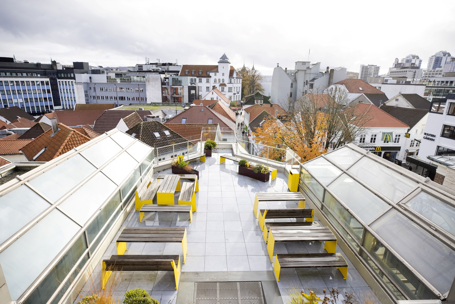 Takterrassen på Sølvberget