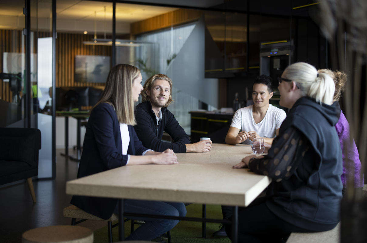Mennesker på innovation dock i Stavanger