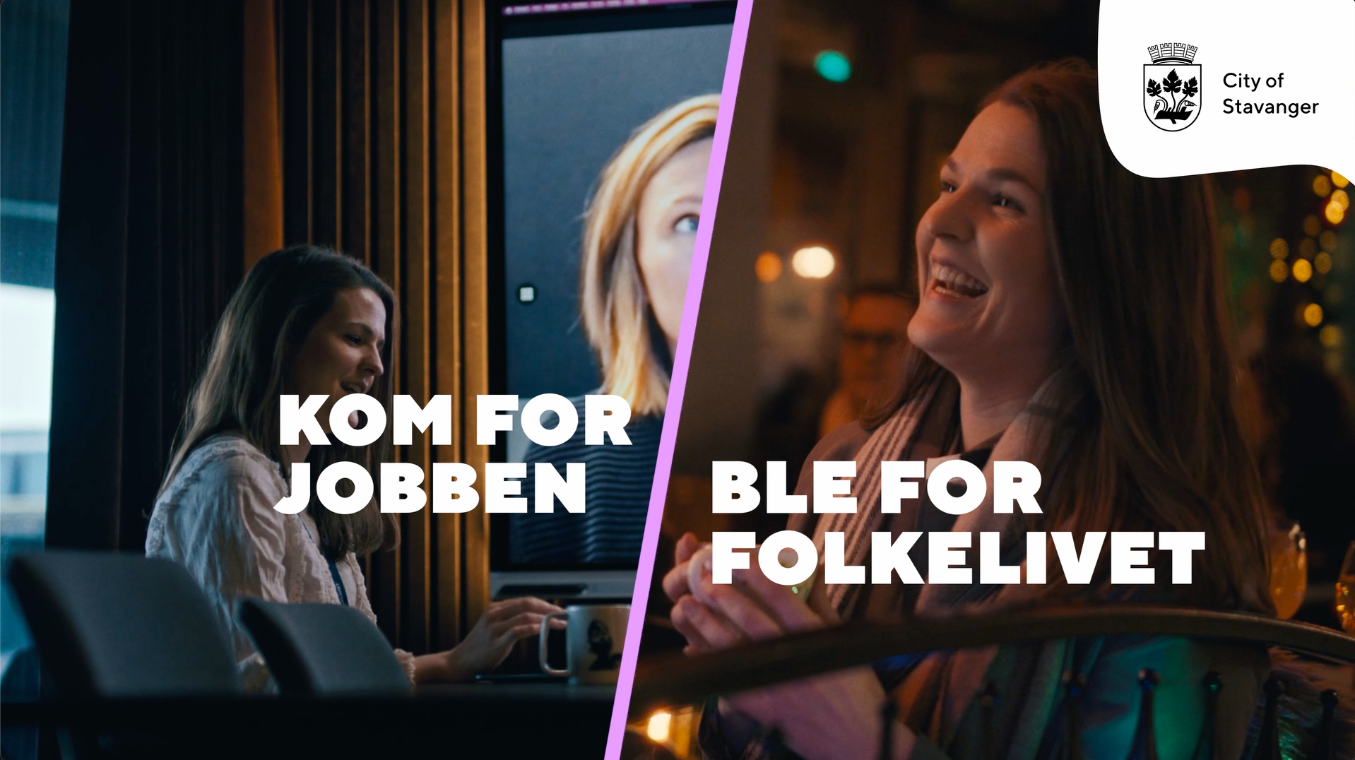 Frida på jobb - Frida i Stavanger by