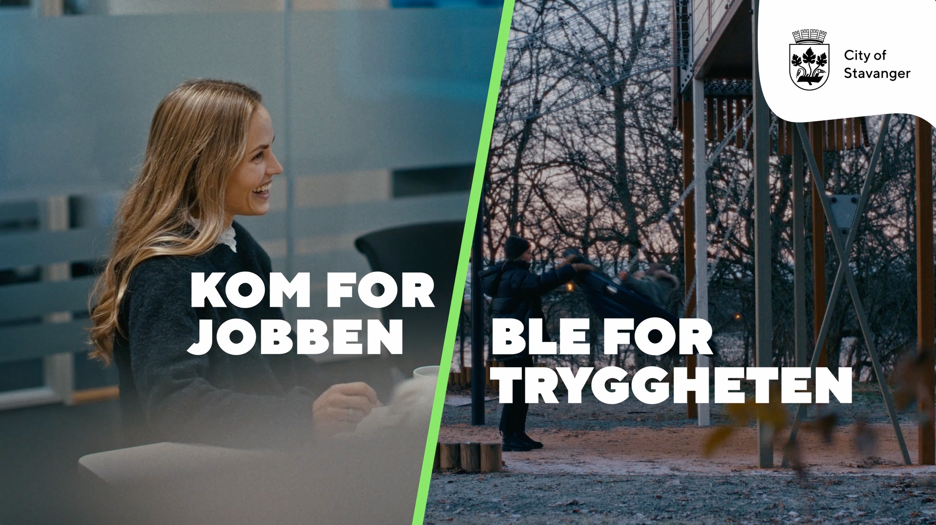 Kristin på jobb - Kristin på lekeplassen med barna