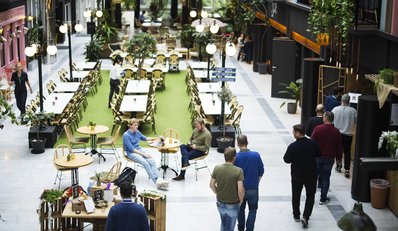 FOMO oversiktsbilde inne