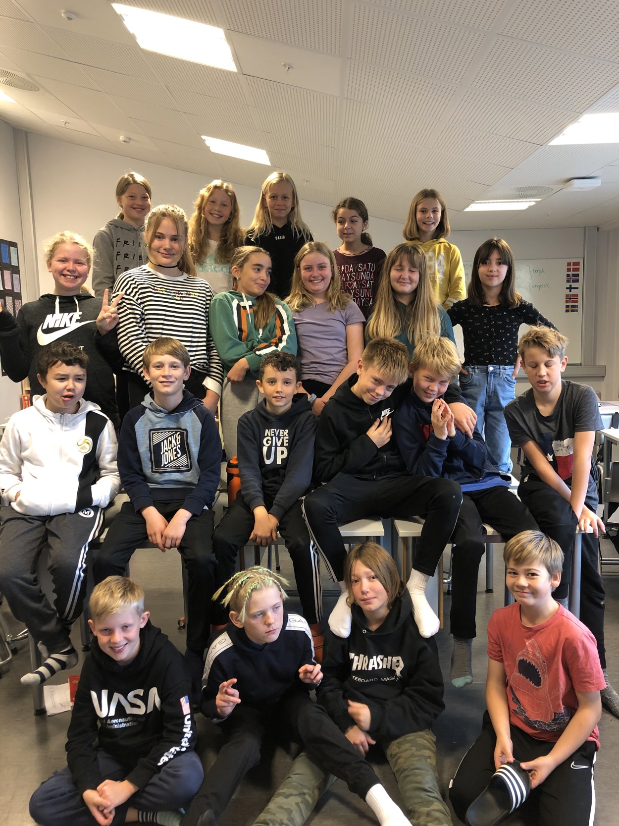 6B på Hafrsfjord skole