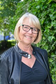 Direktør helse og velferd Eli Karin Fosse Portrettbilde av direktør helse og velferd Eli Karin Fosse.
