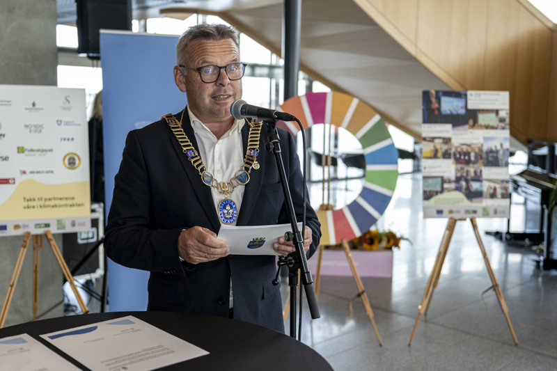 fungerende ordfører Henrik Halleland