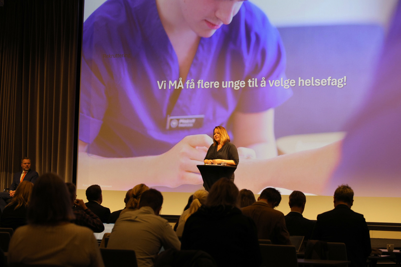 Stina Løkke, direktør for helse og velferd