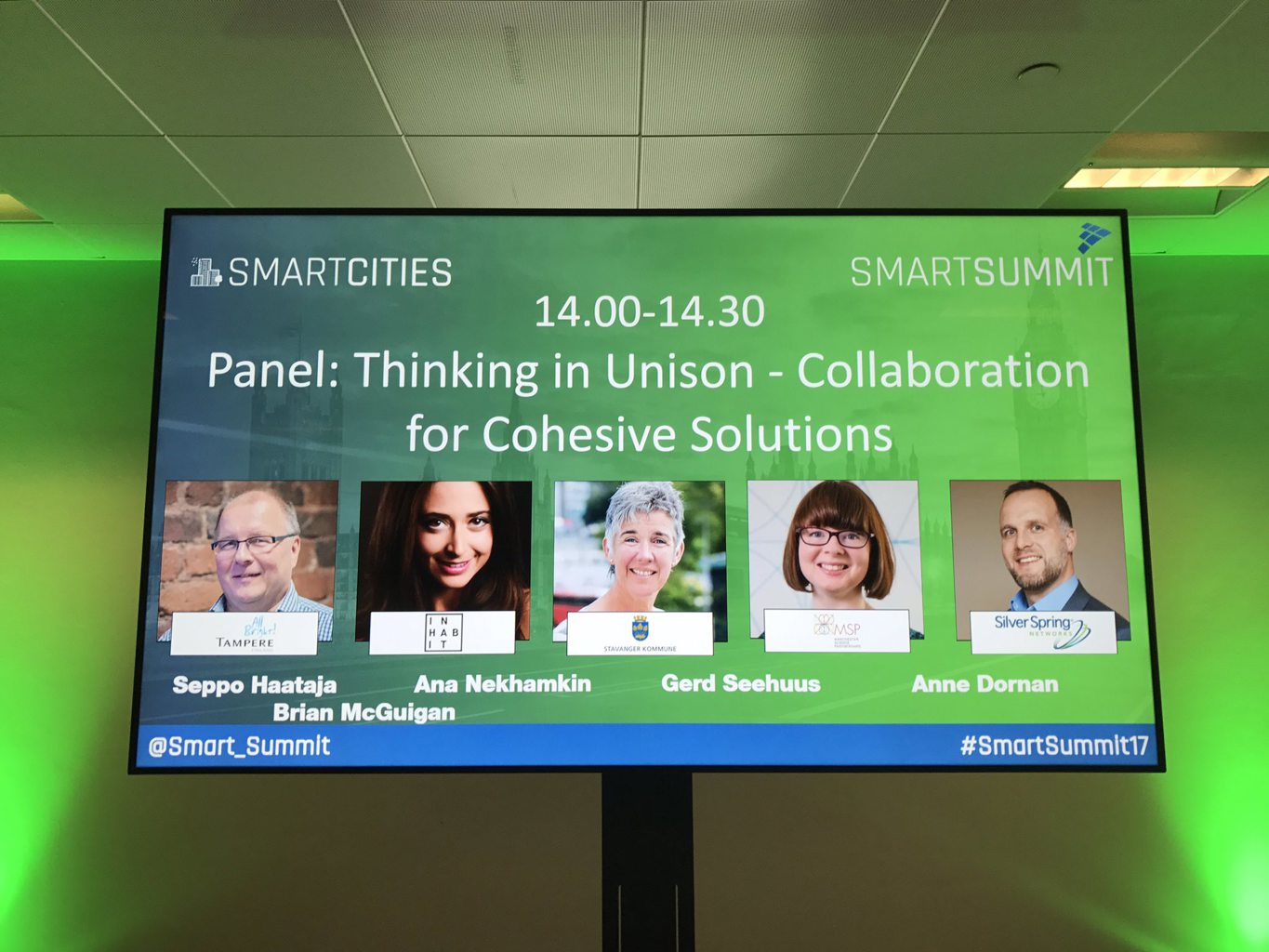 Triangulum var representert på Smart City Summit