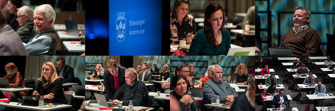 Stavanger kommunestyre - 2022. Foto: Carina Johansen.  Stavanger kommunestyre - 2022. Foto: Carina Johansen.