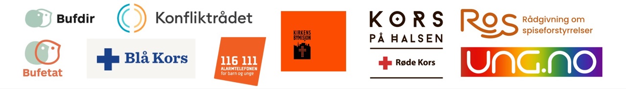 Bildet viser logoer til ulike aktører som har tilbud til Stavanger kommunes innbyggere.