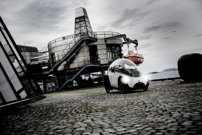 Podbike utenfor oljemuseet