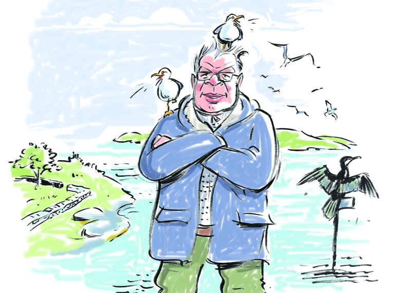 Hederspris til Erik Thoring. Trykk på bildet for å se hele diplomen. 
Illustrasjon av Egil Bjørøen. 