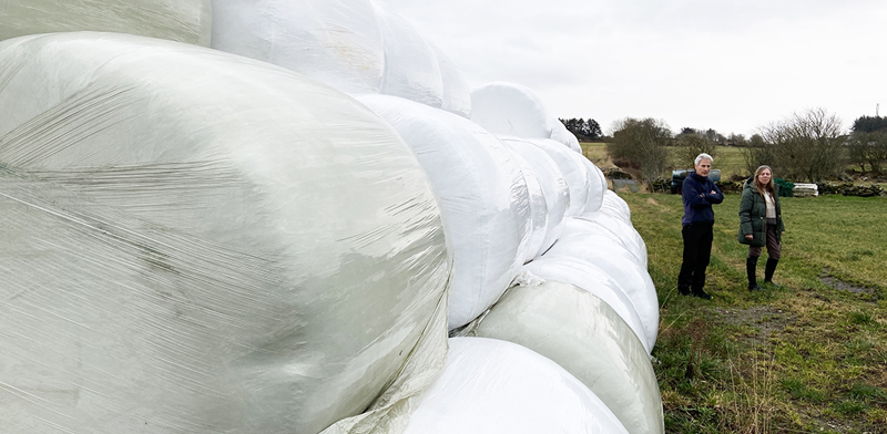 Miljøvernsjef Jane Nilsen Aalhus og landbrukssjef Geir Helge Rygg. 