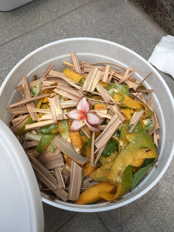 Bilde av bokashi med blomst