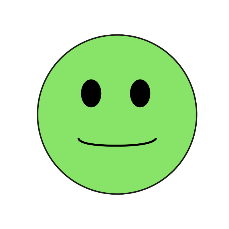 Lysegrønn smiley betyr god vannkvalitet