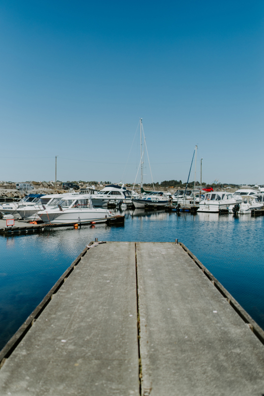 Brygge i Kvernevik båthavn