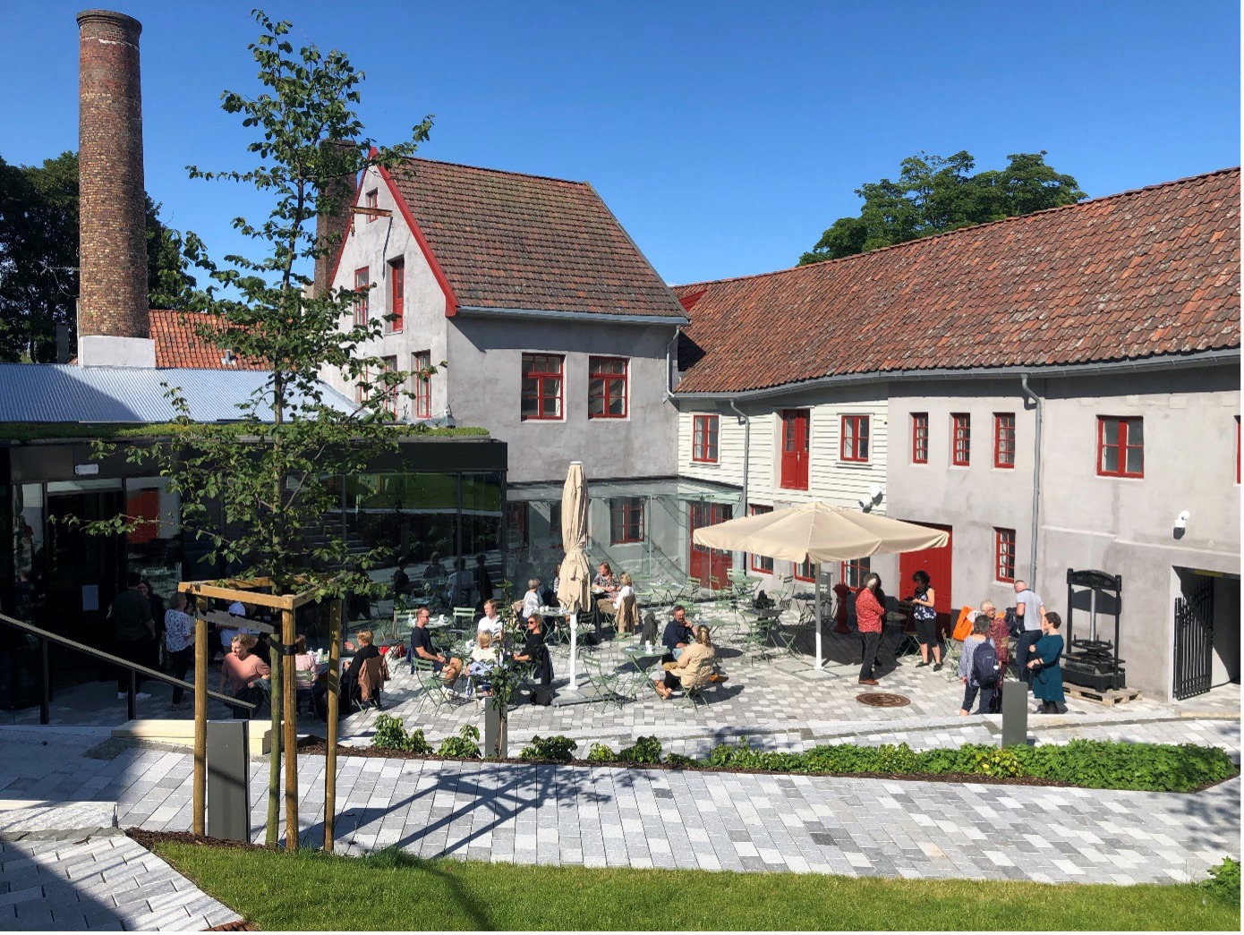 Det nye byrommet ved IDDIS-museet i Gamle Stavanger