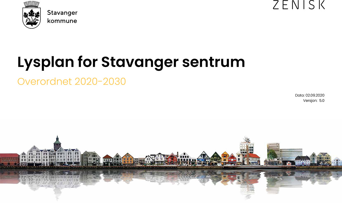 Lysplan for Stavanger - forside