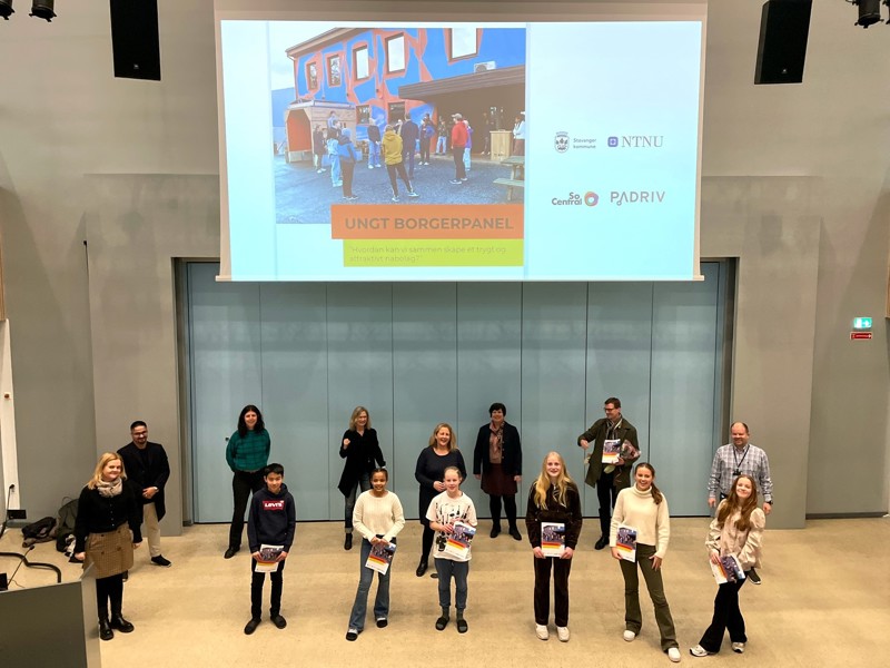 Ungdommer i Hillevåg har kommet med innspill til nærmiljøet gjennom "Ungt borgerpanel". 