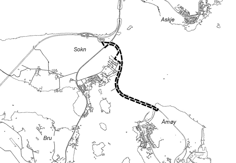 Oversiktskart med plangrense Oversiktskart med plangrense