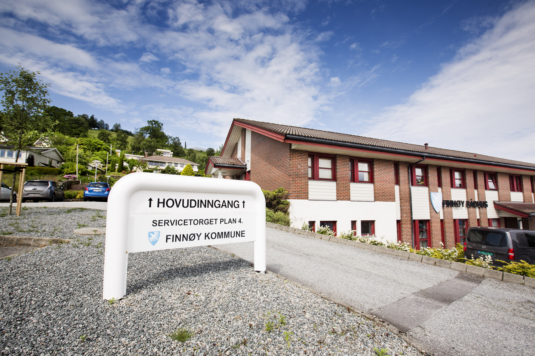 Foto. Kommunehuset på Judaberg.