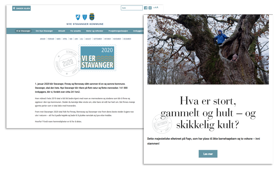 Vi er Stavanger - eksempler