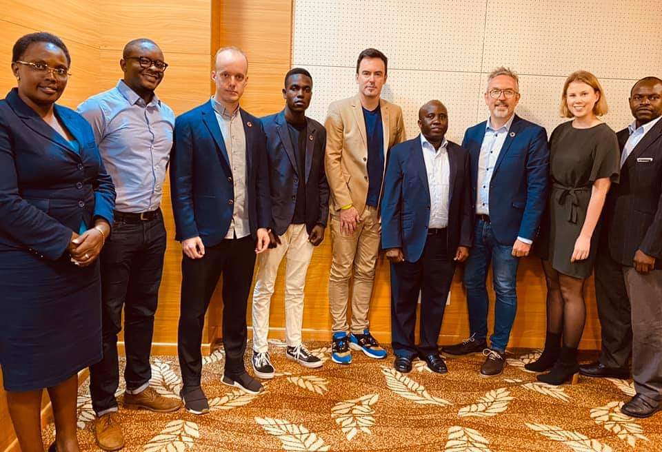 Bilde av samarbeidspartnerne fra Konza Technopolis, Trondheim kommune og Stavanger kommune.