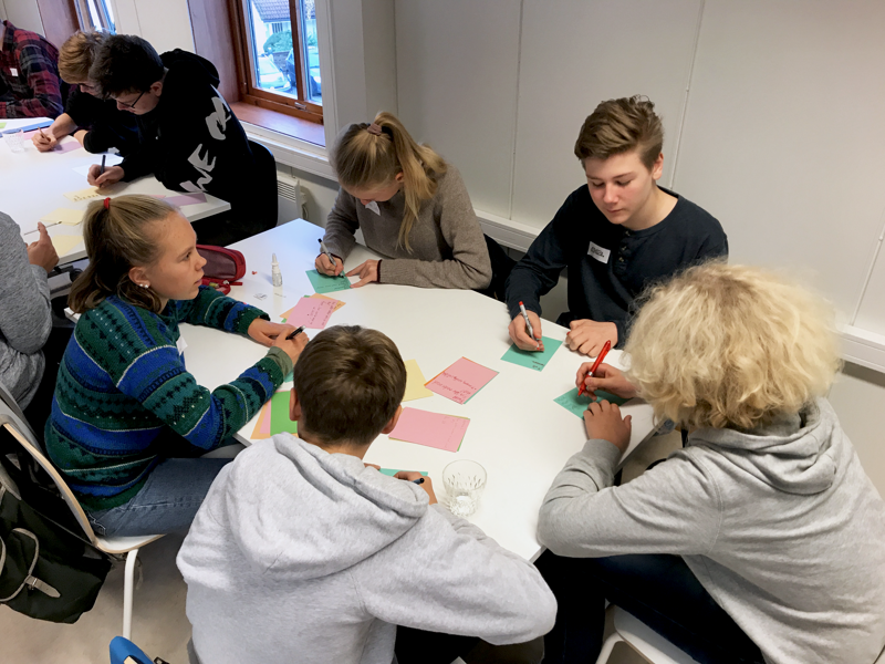 Bilde av Smartbytalenter som diskuterer hva en smartby er for de. 