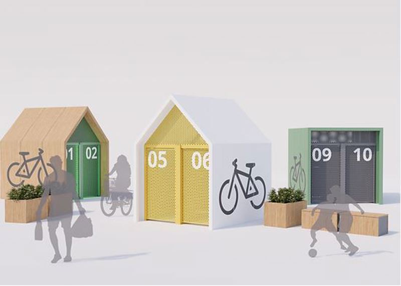 Bikeloop tilbyr trygg sykkelparkering for alle typer sykler.