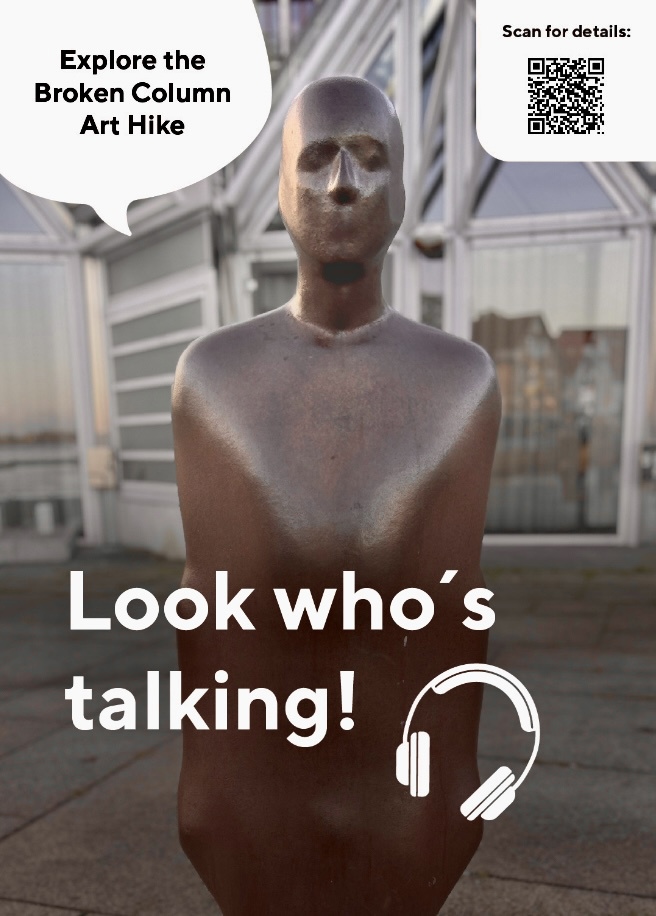 Plakat Broken Column syntetisk tale