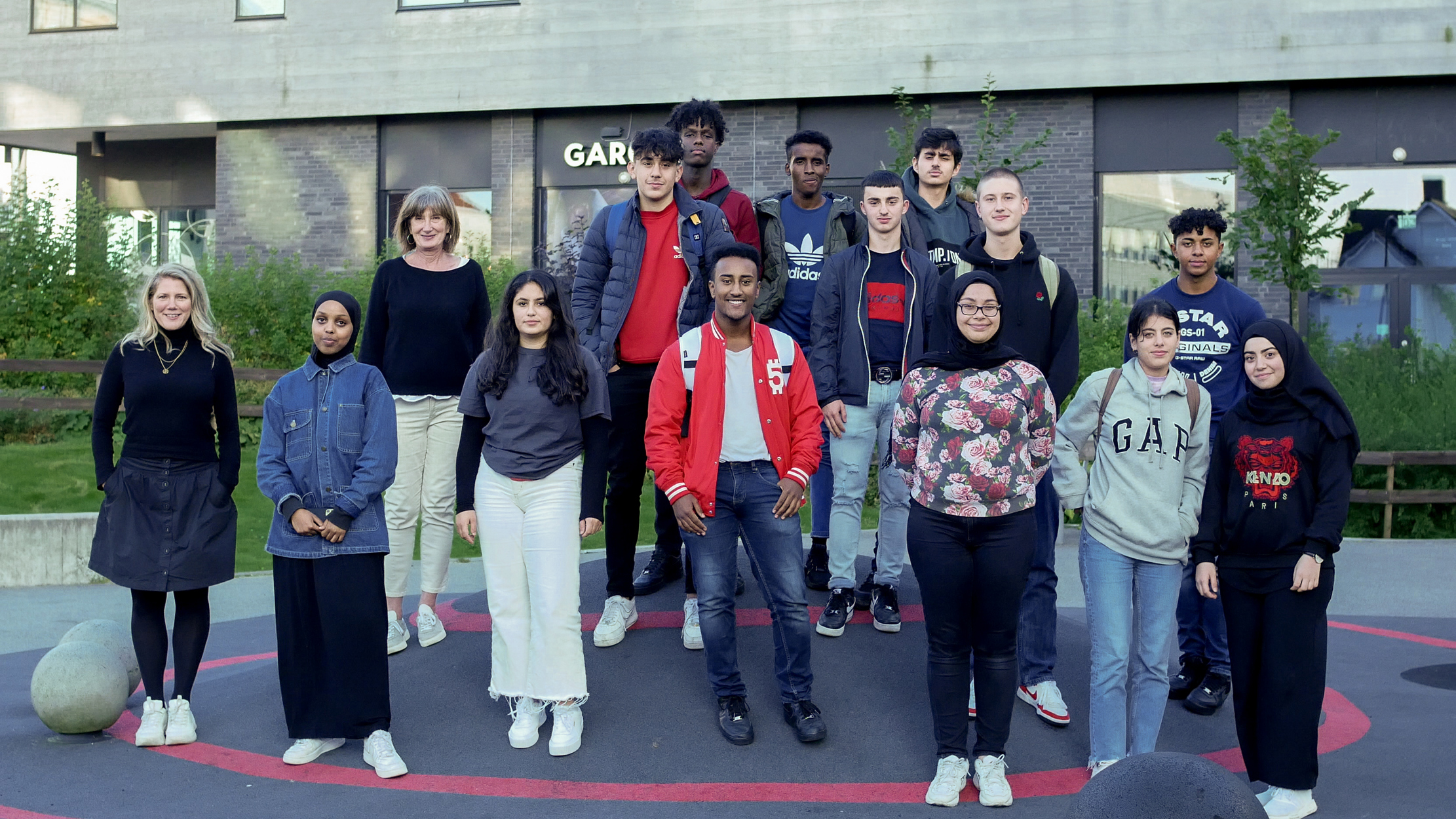 Bilde av ungdommer fra Unglab