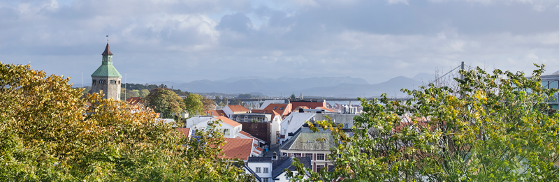Utsikt Stavanger sentrum