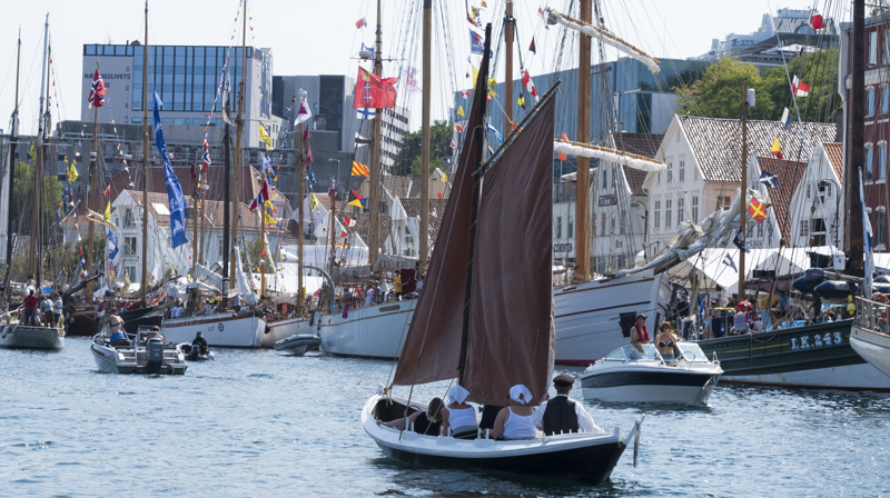 seilskuter i Vågen i Stavanger