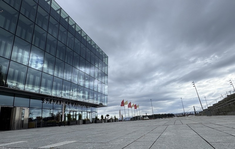 Uteområdet utenfor Stavanger konserthus