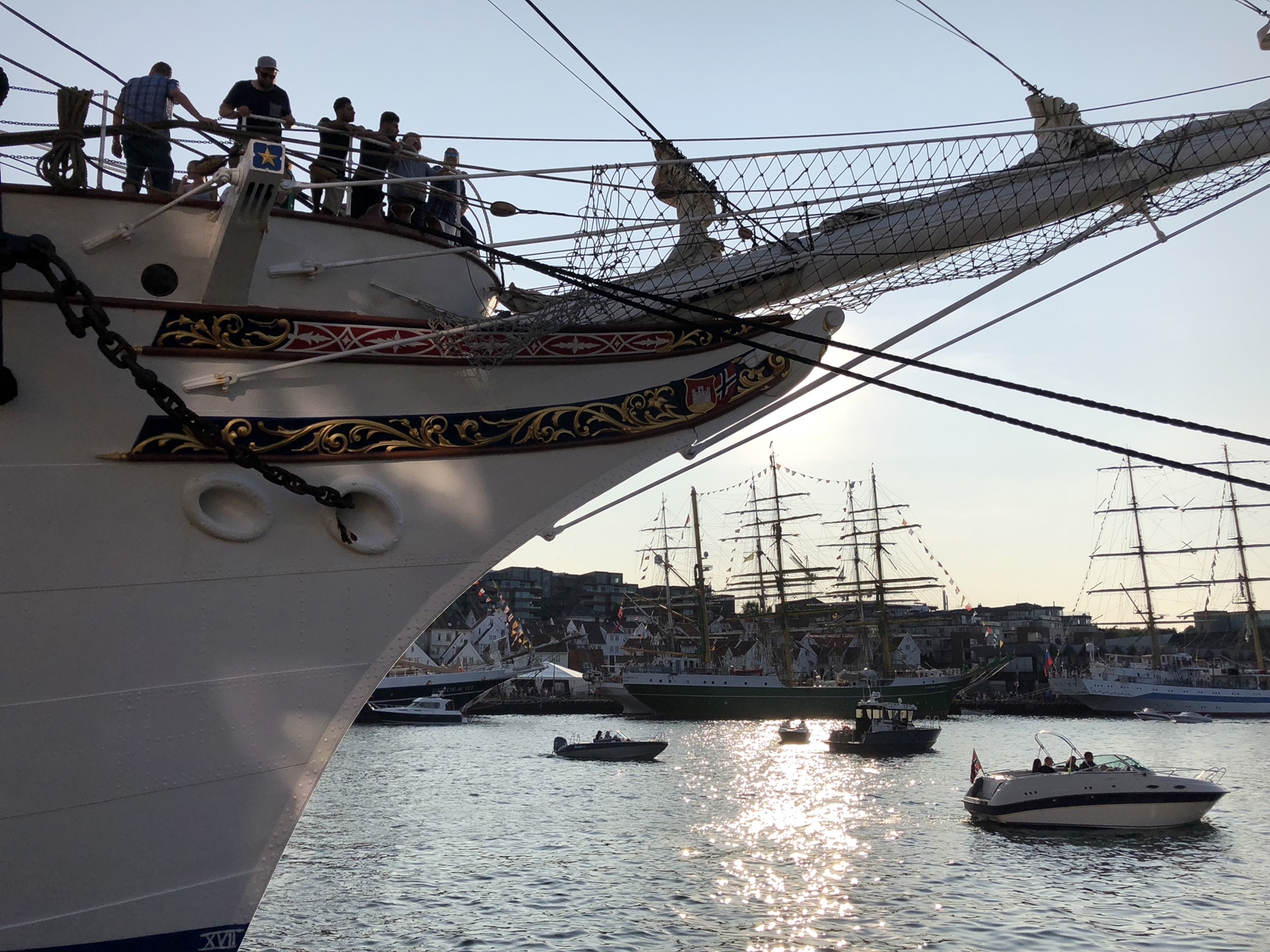 Skuter i Stavanger i forbindelse med Tall Ships 2018