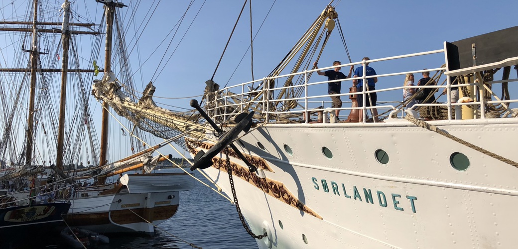 Skuter i Stavanger i forbindelse med Tall Ships 2018