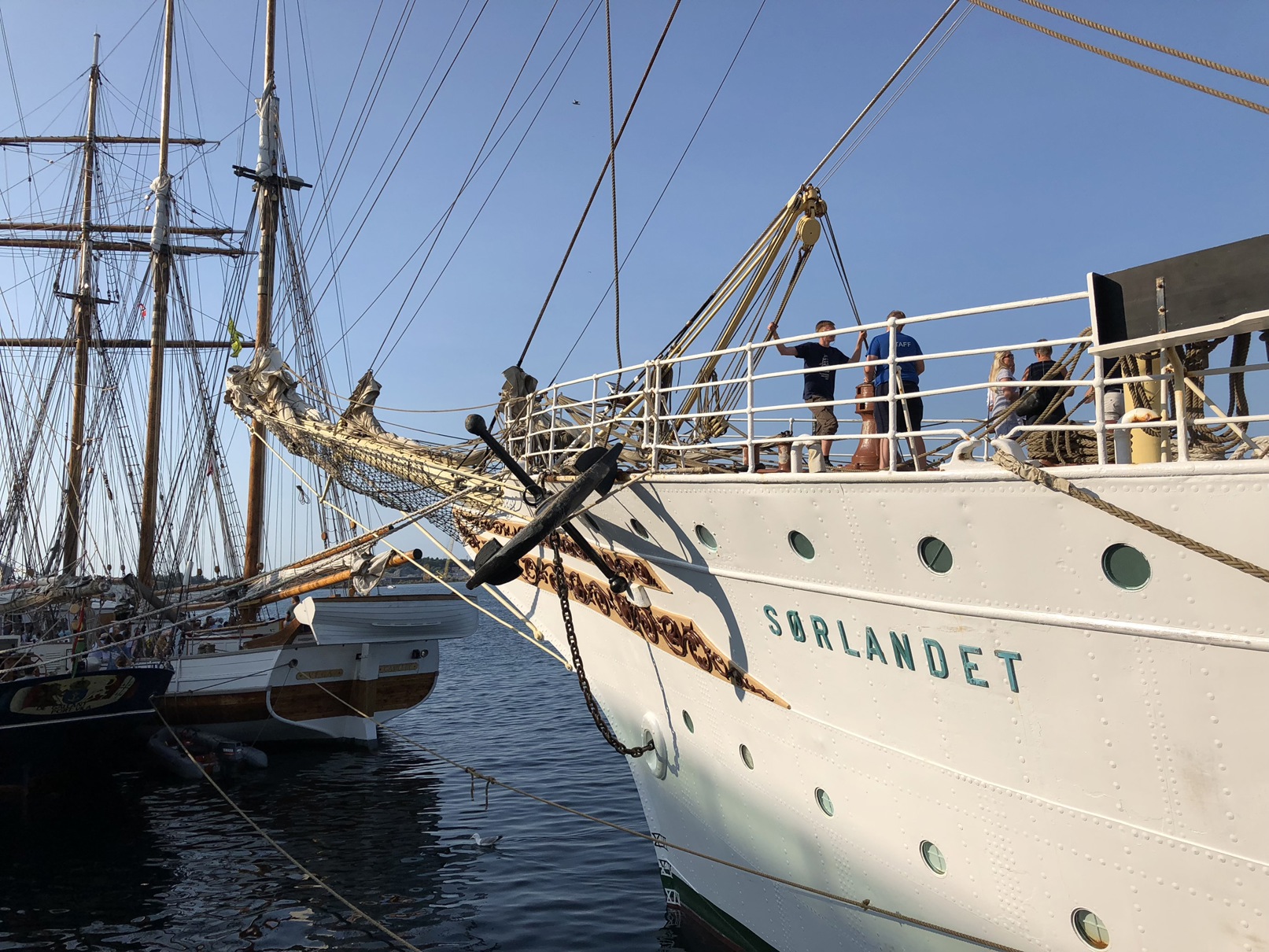 Skuter i Stavanger i forbindelse med Tall Ships 2018